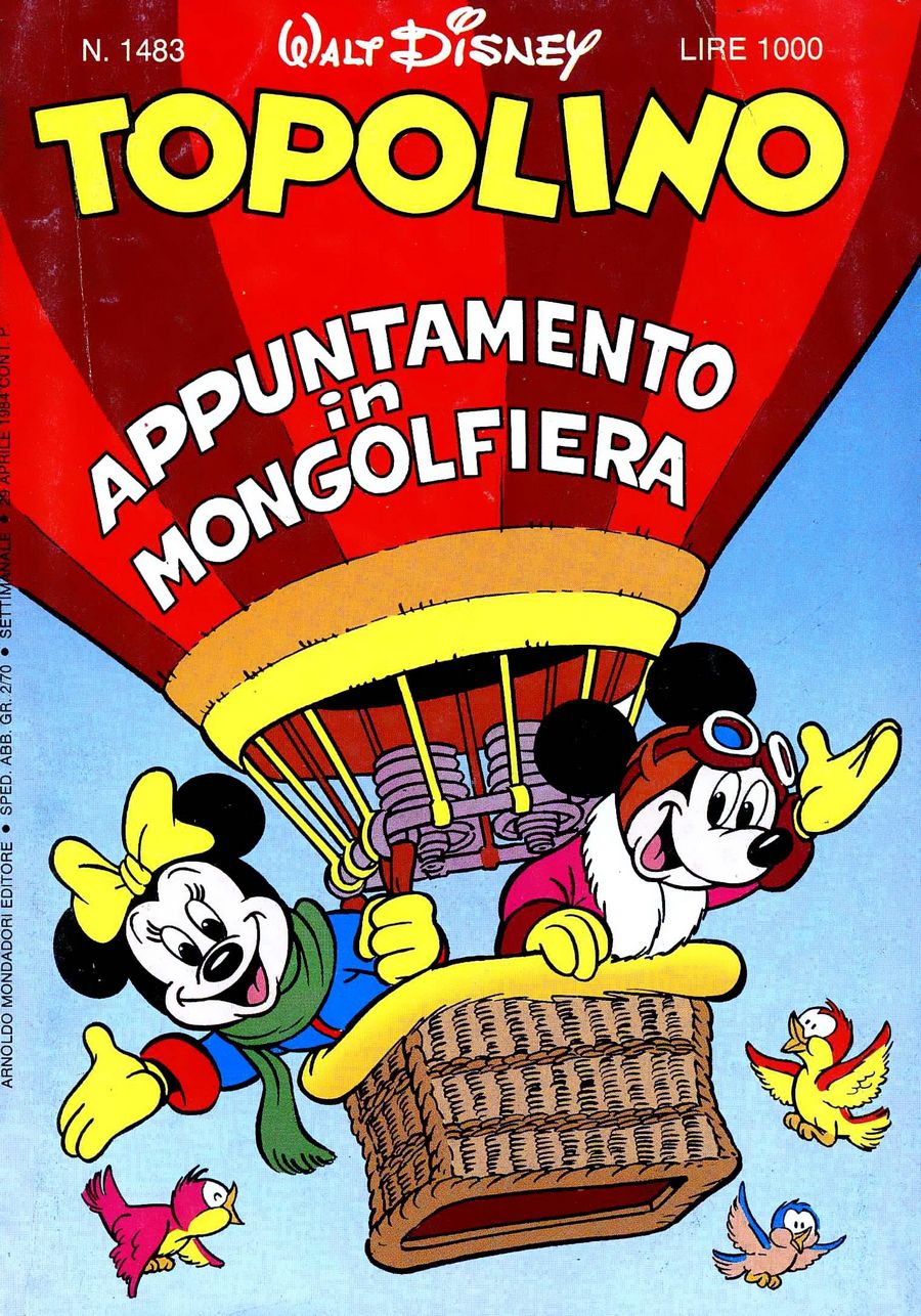 Fumetto Topolino -  1984