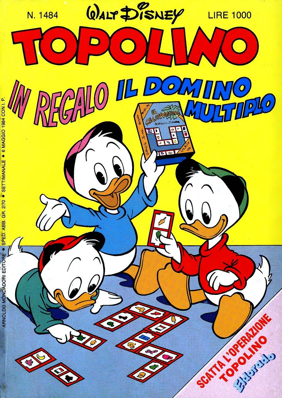 Fumetto Topolino -  1984