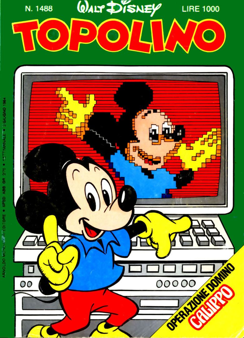 Fumetto Topolino -  1984
