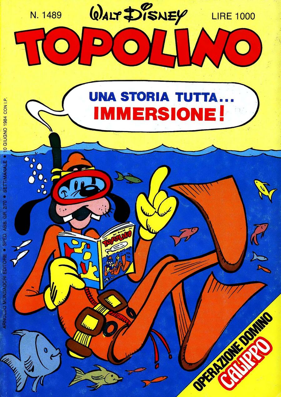 Fumetto Topolino -  1984