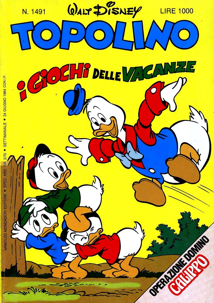 Fumetto Topolino -  1984