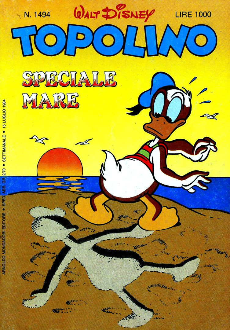 Fumetto Topolino -  1984