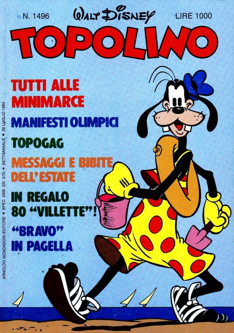 Fumetto Topolino -  1984