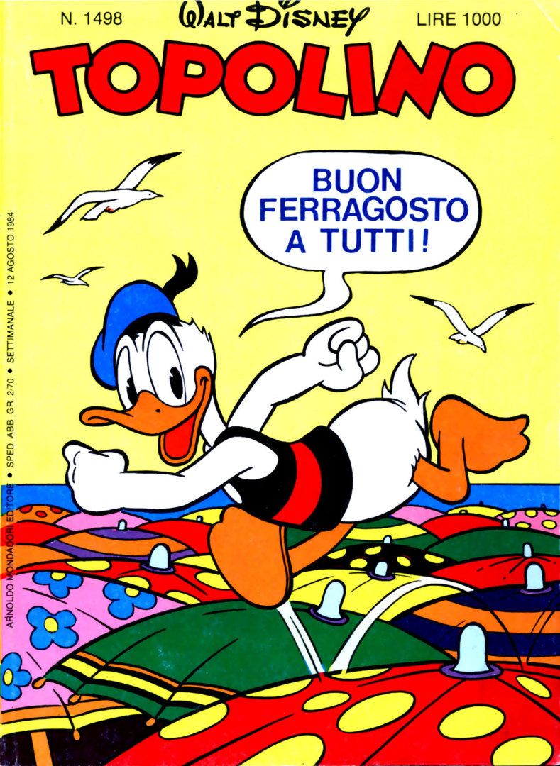 Fumetto Topolino -  1984