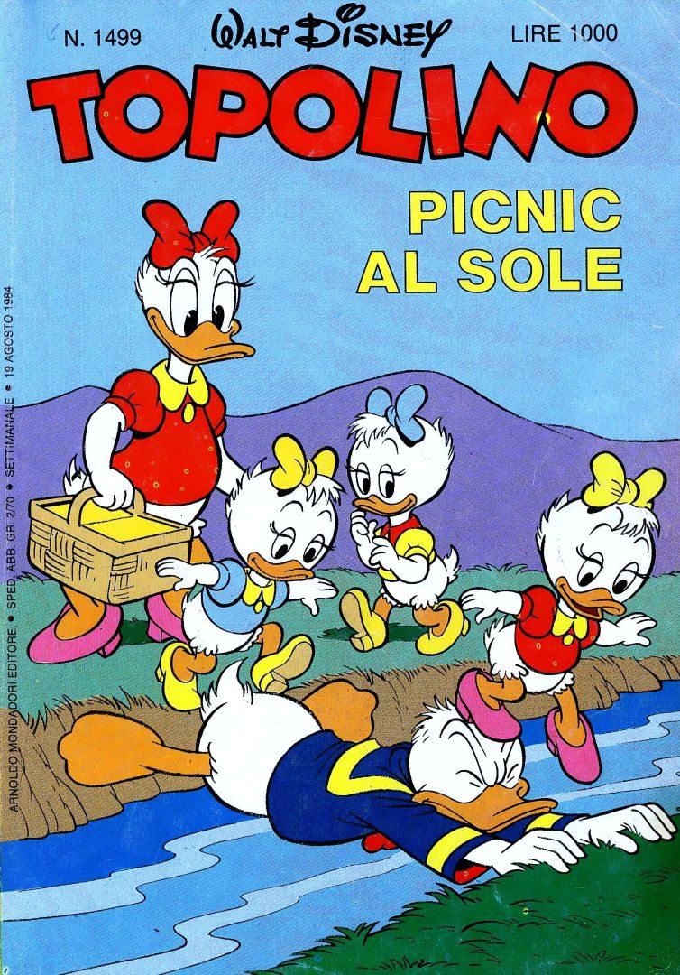 Fumetto Topolino -  1984