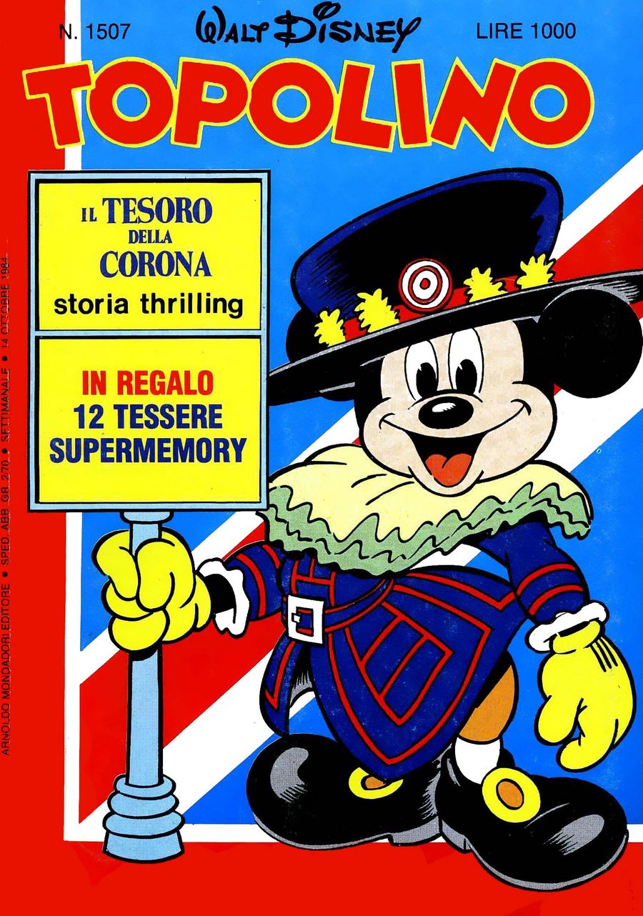Fumetto Topolino -  1984
