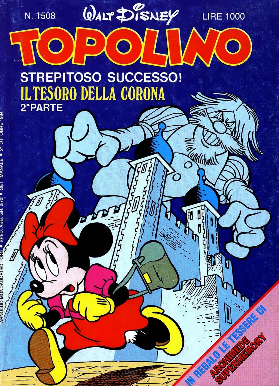 Fumetto Topolino -  1984