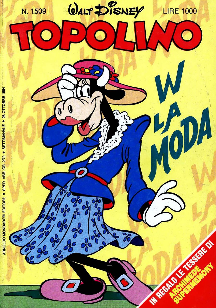 Fumetto Topolino -  1984