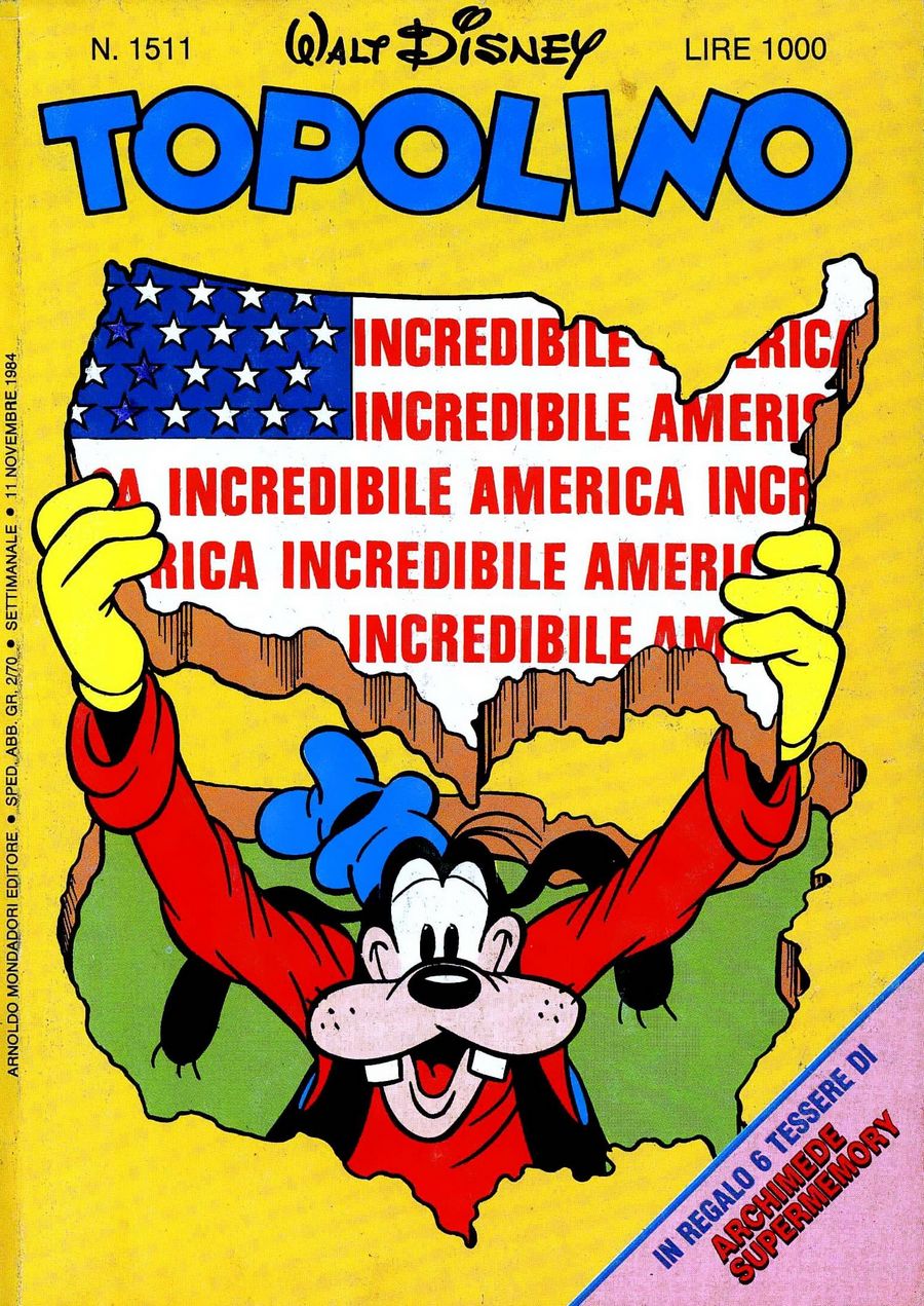 Fumetto Topolino -  1984