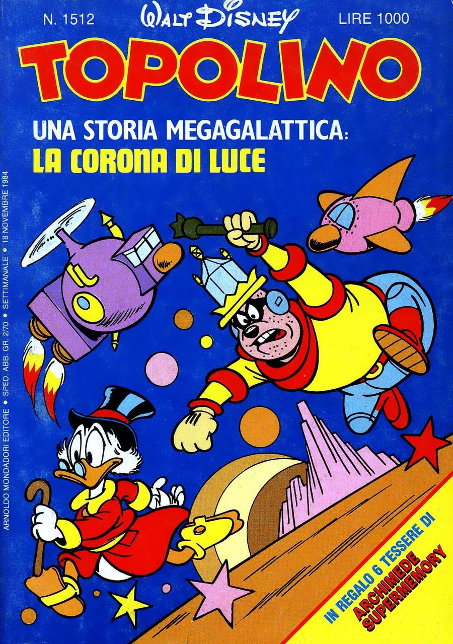 Fumetto Topolino -  1984