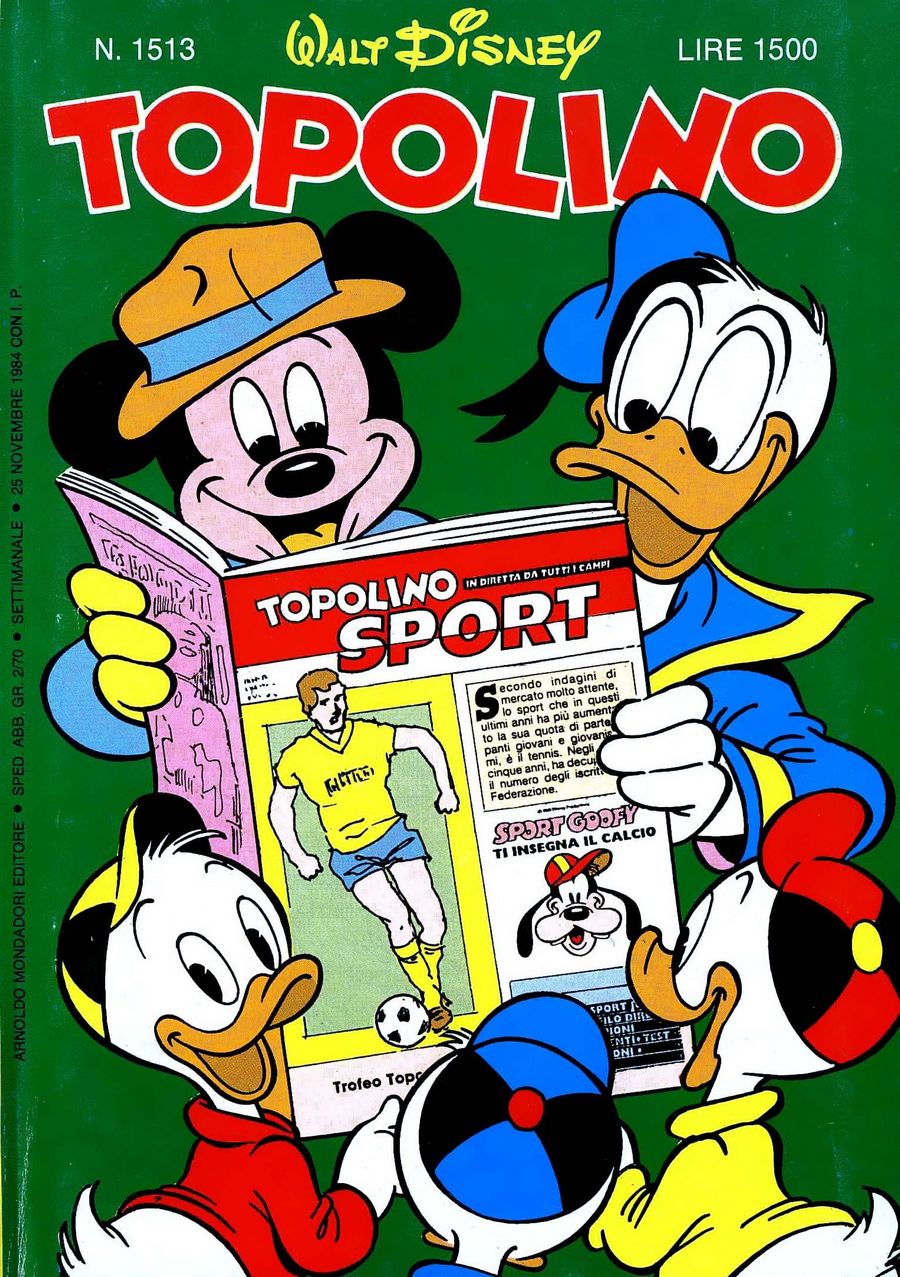 Fumetto Topolino -  1984