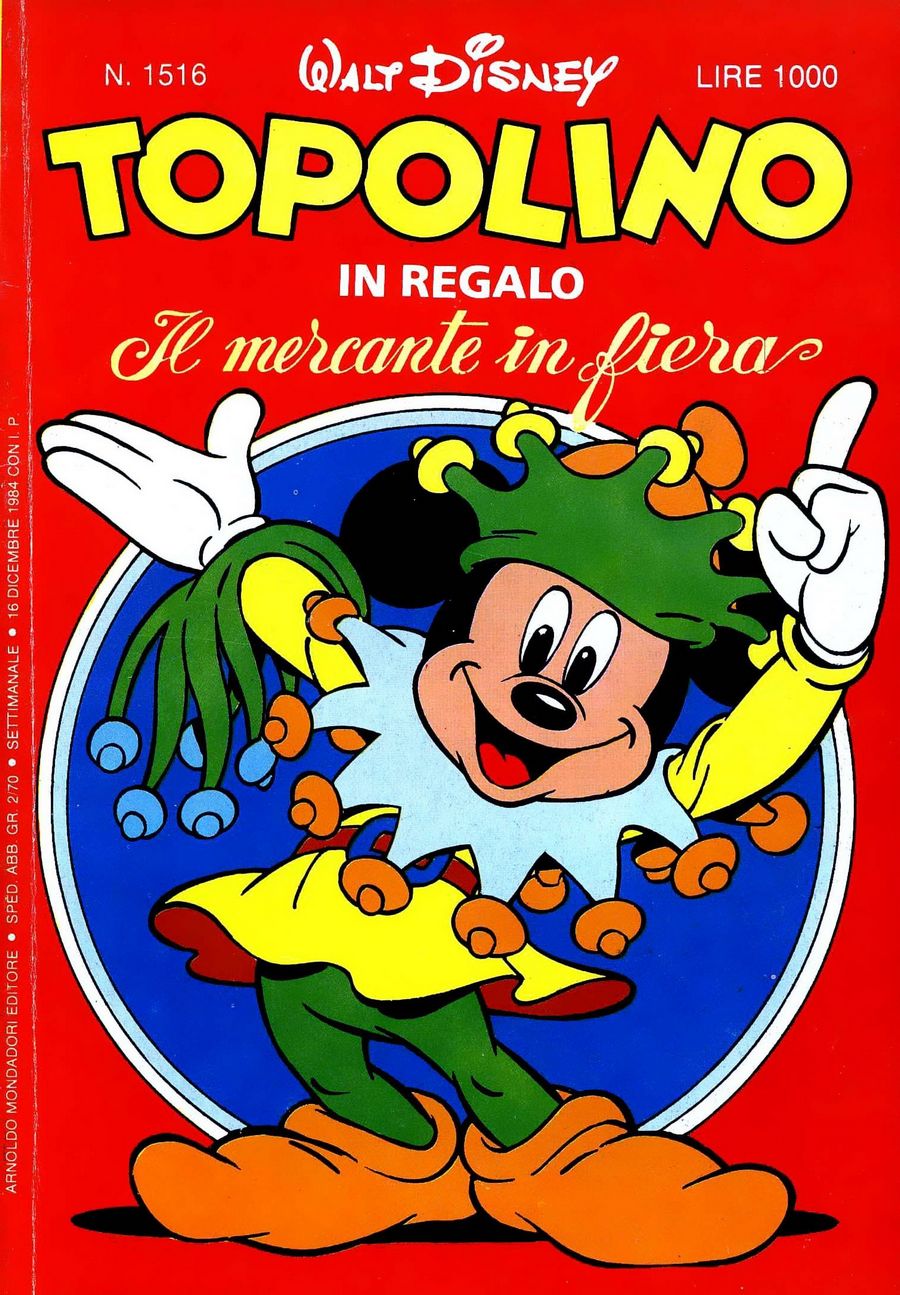 Fumetto Topolino -  1984