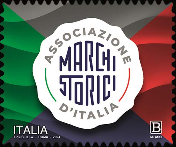 Francobollo Logo dell'Associazione Marchi Storici d'Italia -  2024