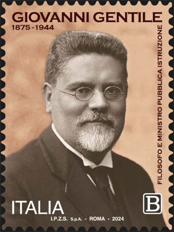 Francobollo Ritratto di Giovanni Gentile -  2024