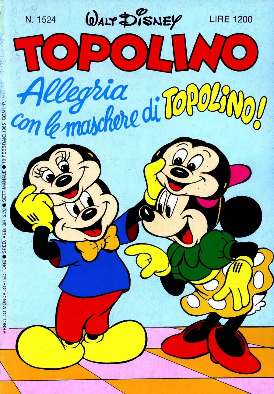 Fumetto Topolino -  1985