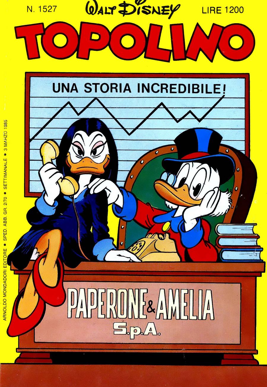 Fumetto Topolino -  1985