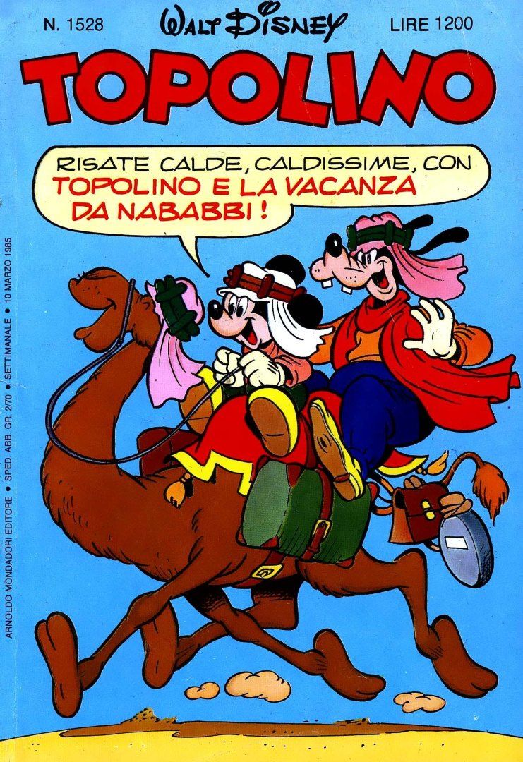 Fumetto Topolino -  1985