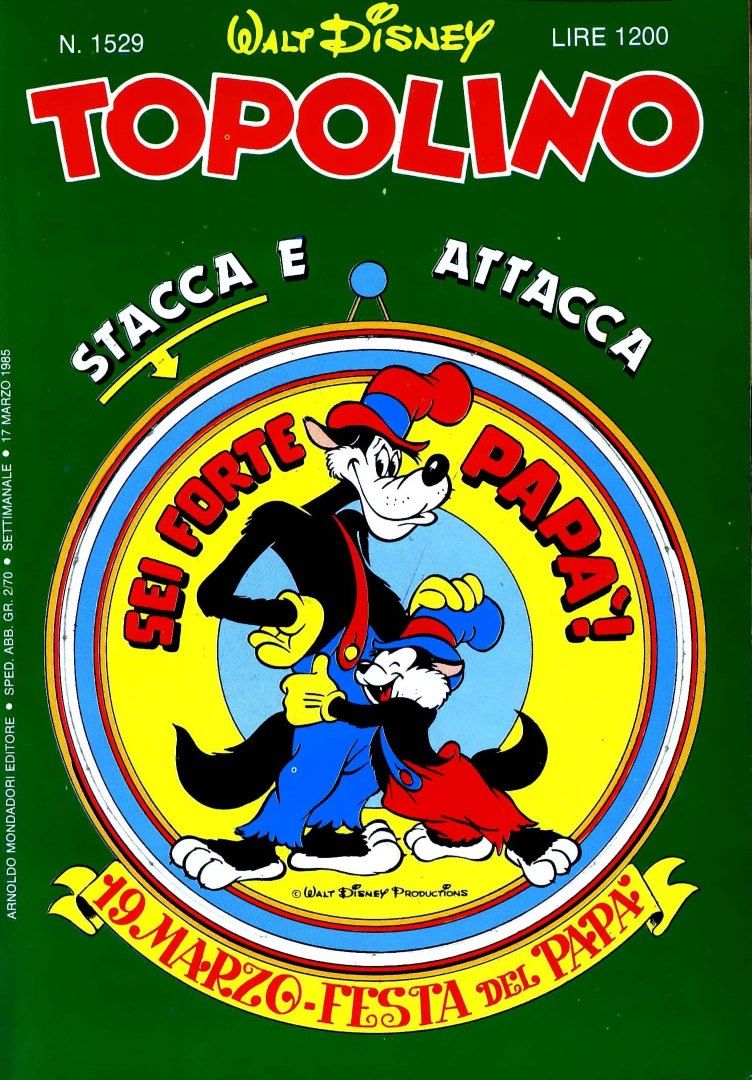 Fumetto Topolino -  1985