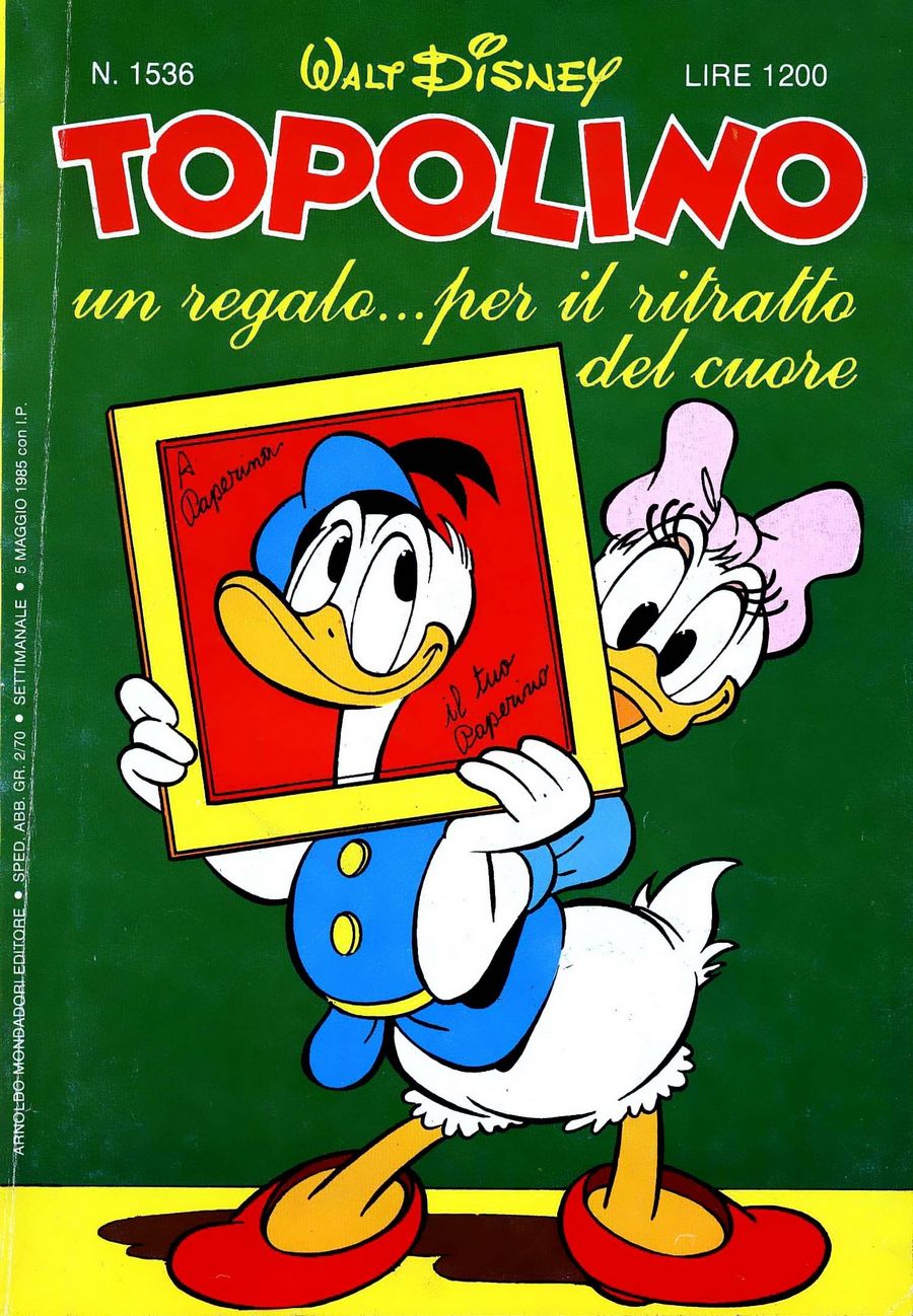 Fumetto Topolino -  1985