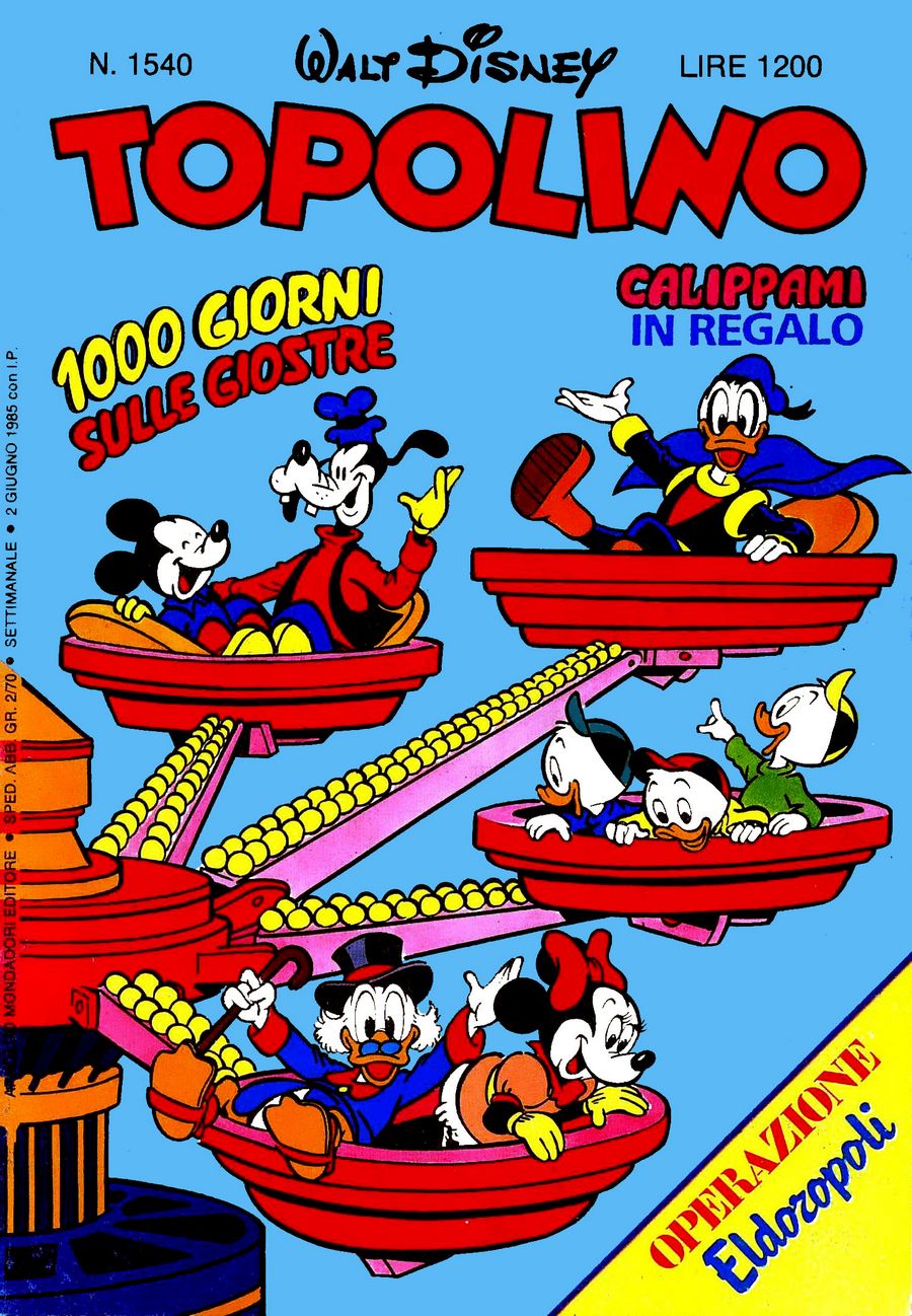Fumetto Topolino -  1985