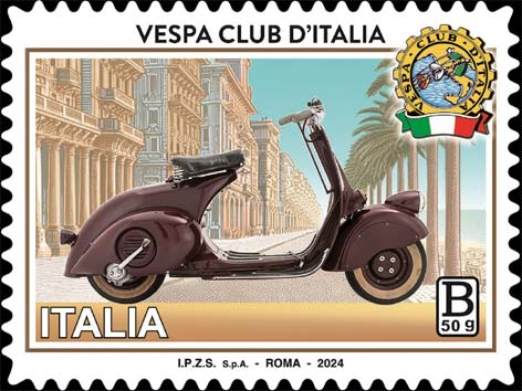 Francobollo Vespa -  2024