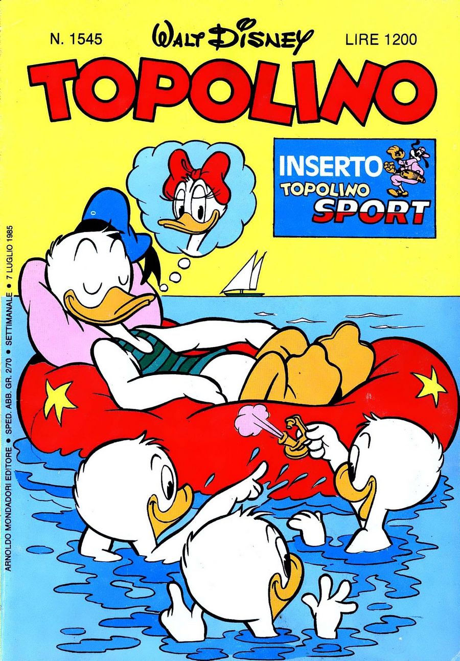 Fumetto Topolino -  1985