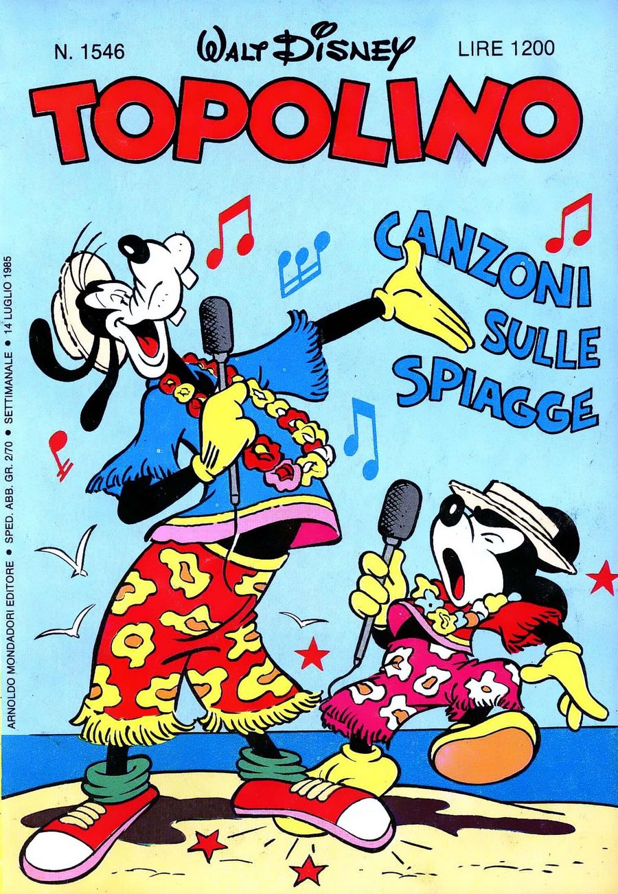 Fumetto Topolino -  1985
