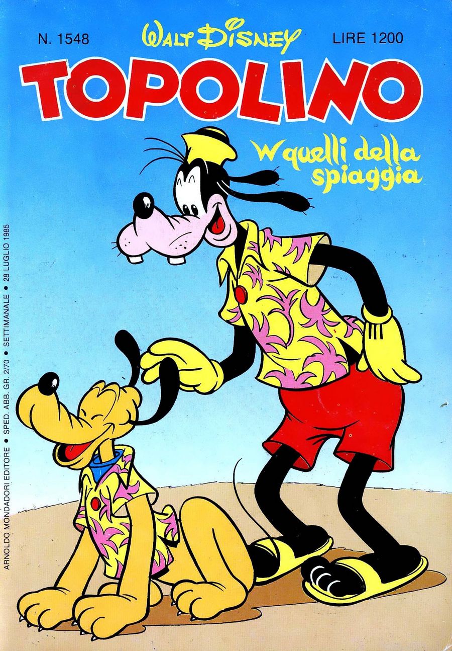 Fumetto Topolino -  1985