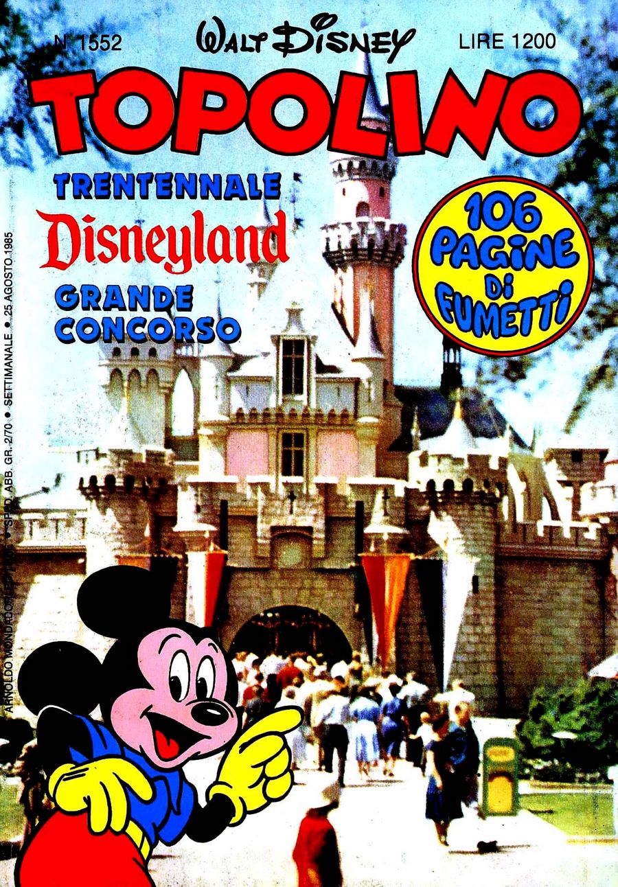 Fumetto Topolino -  1985
