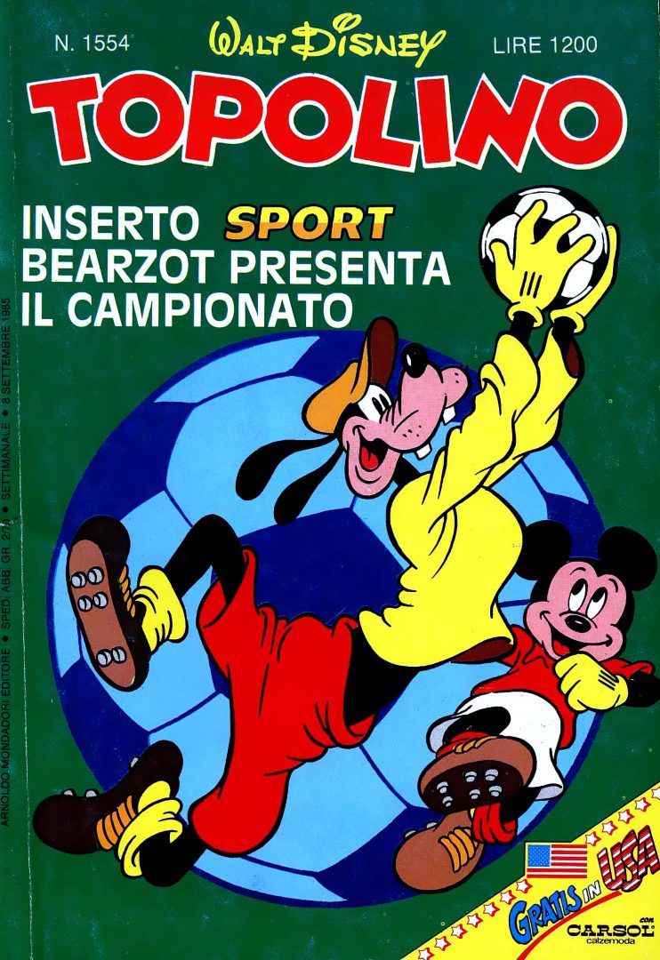 Fumetto Topolino -  1985