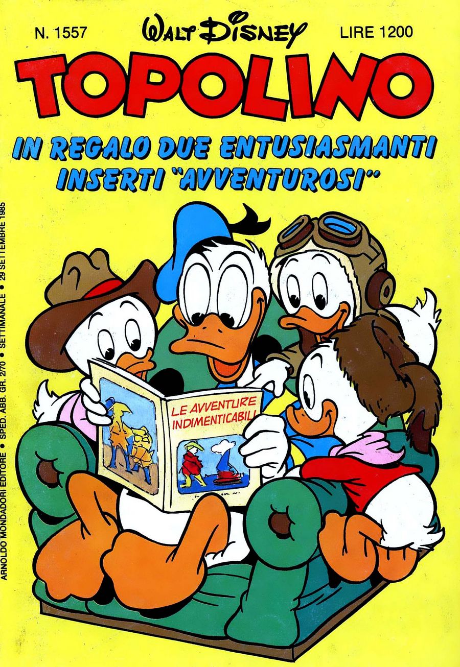 Fumetto Topolino -  1985