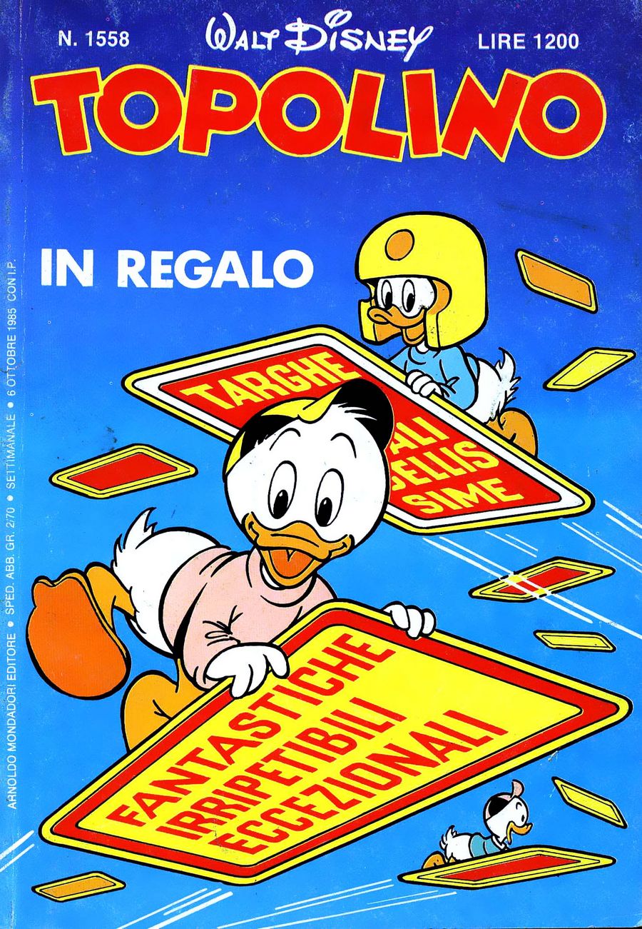 Fumetto Topolino -  1985