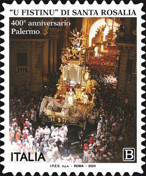 Francobollo Corteo e Carro Trionfale -  2024