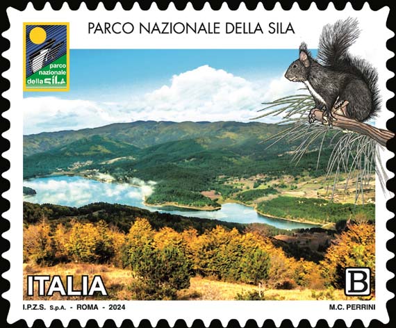 Francobollo Parco Nazionale della Sila -  2024