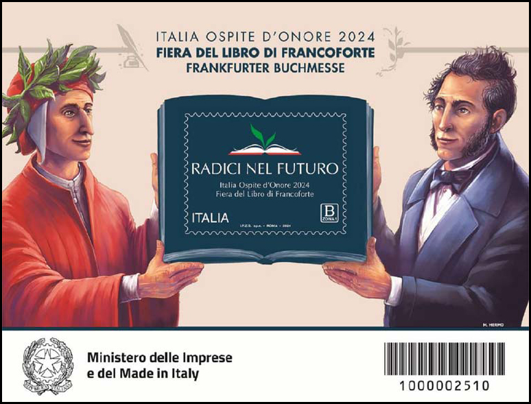 Francobollo Libro (Blocco Foglietto) -  2024
