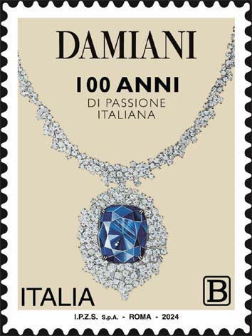 Francobollo Gioiello Eternal Blue -  2024