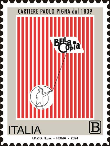 Francobollo Copertina di Quaderno Pigna -  2024