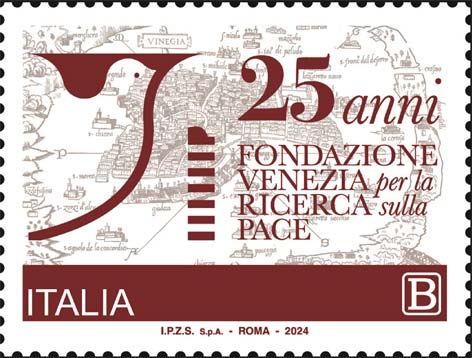 Francobollo Mappa di Venezia -  2024