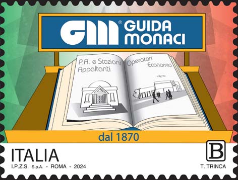Francobollo Volume Aperto -  2024