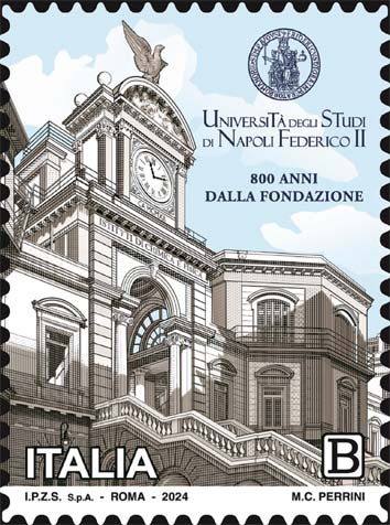 Francobollo Università degli Studi di Napoli -  2024