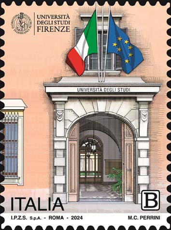 Francobollo Università degli Studi di Firenze -  2024