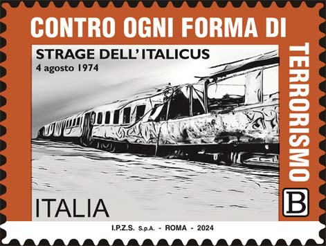 Francobollo Strage dell'Italicus -  2024