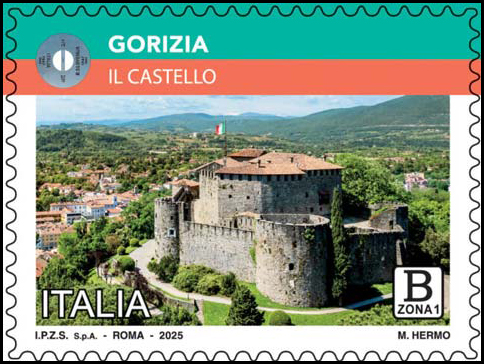 Francobollo Castello di Gorizia -  2025