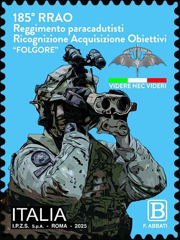 Francobollo Operatore della "FOLGORE" -  2025