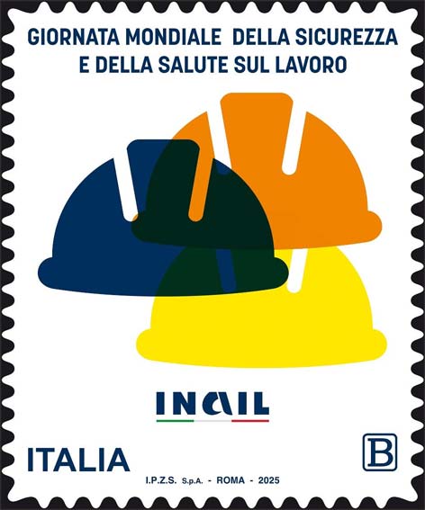 Francobollo Caschi di Sicurezza -  2025