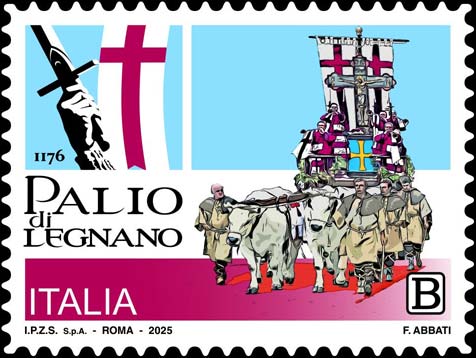Francobollo Palio di Legnano -  2025