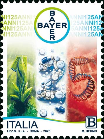 Francobollo Agricoltura, Farmaci e DNA -  2025