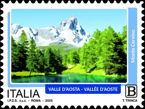 Francobollo Valle d'Aosta -  2025