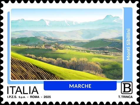 Francobollo Marche -  2025