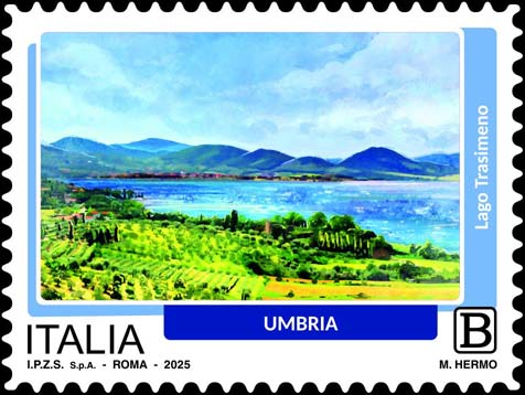 Francobollo Umbria -  2025